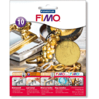 Blattmetall Fimo 14cm x 14cm gold VE=10 Blatt