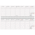 Querkalender 29,7x10cm 1 Woche auf 1 Seite UWS Kalendarium 2025