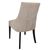 Bolero Neutral Finesse Dining Chairs with Birch Frame - Pack of 2 - 480mm