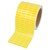 Thermotransfer-Etiketten 19 x 6,35 mm, wetterfest, 10.000 Polyesteretiketten auf 1 Rolle/n, 3 Zoll (76,2 mm) Kern, gelb, permanent