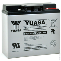 Batterie(s) Batterie plomb AGM YUASA REC22-12I 12V 22Ah M5-F