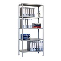 Boltless steel shelving with steel shelves - 150kg