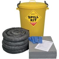 Spill kit - 90L plastic drum, general purpose