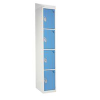 Standard lockers with sloping top
