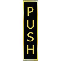 Push sign