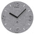 Orologio da parete effetto 3D - diametro 30 cm - PET - grigio - Alba