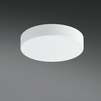 LED Deckenleuchte COPPER, IP44, Ø 30cm, dimmbar, Opalglas weiß matt, mit Bajonettverschluss, 13W 3000K 1350lm