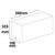Außenwandleuchte BOX-II, IP54, E27, exkl. Leuchtmittel, Aluminium / Kunststoff, Weiß