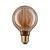 Dekorative LED Globelampe G95 INNER GLOW SPIRAL, E27, 4W 1800K 200lm, Goldglas