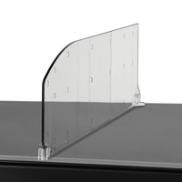 Shelf Divider / Product Divider / Divider Series "SR", slanted, without product stopper | 335 mm 120 mm 80 mm 335 mm