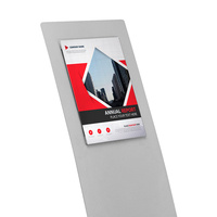 Acrylic Pocket / Protective Wallet / C-Pocket for Floorstanding Display "Capri" | A3