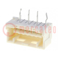 Socket; wire-board; male; CLIK-Mate; 1.5mm; PIN: 7; THT; PCB snap; 2A