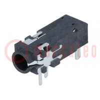 Connector: Jack 3,5mm; contact; vrouwelijk; banen: 4; THT; W: 6,7mm