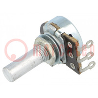 Potentiometer: axial; 1-Drehung; 470kΩ; 100mW; ±30%; 6mm; mono; Öse