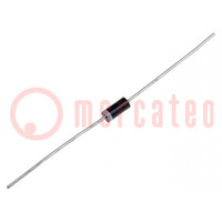 Diode: rectifying; THT; 400V; 1A; Ammo Pack; Ifsm: 30A; R1