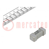 Fuse: fuse; quick blow; 5A; 250VAC; 250V; SMD; ceramic; 12.1x4.5mm