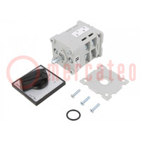 Switch: cam switch; Stabl.pos: 2; 40A; 0-1; for building in; Pos: 2