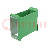 Enclosure: for DIN rail mounting; Y: 101mm; X: 45mm; Z: 119.5mm