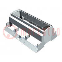 Enclosure: for DIN rail mounting; Y: 110mm; X: 160.2mm; Z: 62mm