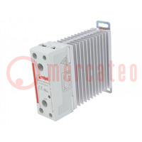 Relay: solid state; Ucntrl: 90÷280VAC; 20A; 24÷280VAC; -30÷80°C