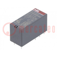 Relay: electromagnetic; SPDT; Ucoil: 12VDC; 16A; CR-P; max.250VAC
