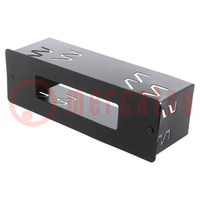 Mounting half frame for CB radio; Albrecht; with center hole