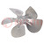 Accessoires: zuigende propeller; Aant.montageop: 4; 25°; 254mm