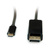 VALUE USB Typ C - DisplayPort Adapterkabel, v1.2, ST/ST, 1 m