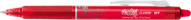 Tintenroller FriXion Clicker 0.7, mit Druckmechanik, radierbare Tinte, nachfüllbar, 0.7mm (M), Rot