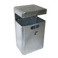 Abfallbehälter, Außenbereich, ohne Ascher, 54,0/70,0 x 32,0 x 26,0 cm