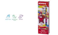 Kores Kinderknete "PLASTILINA", 10 Farben in Faltschachtel (5634010)