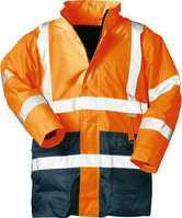 Safestyle veiligheidsparka Sebastian oranje/blauw maat XL