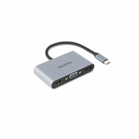 DICOTA D32064 dokkoló állomás mobil eszközhöz Táblagép/Okostelefon/Laptop Ezüst
