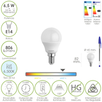 Maurer 19073155 lámpara LED 6,5 W E14