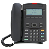 Avaya 1220 Analog/DECT telephone Black