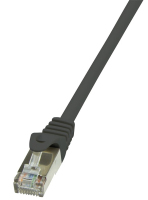 LogiLink Cat.6 U/UTP, 10m hálózati kábel Fekete Cat6 U/UTP (UTP)