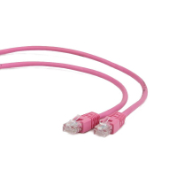 Gembird RJ45/RJ45 Cat5e 0.5m networking cable Pink U/UTP (UTP)