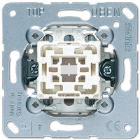 JUNG 531-41U Lichtschalter Aluminium