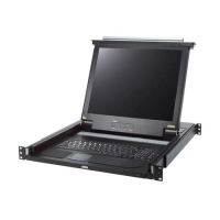 EFB Elektronik CL-1000M-AT-GG rack console 43,2 cm (17") Zwart 1U