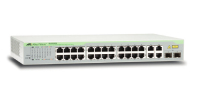 Allied Telesis AT-FS750/28-50 Gestionado Fast Ethernet (10/100) 1U Gris