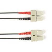 Black Box FOCMR50-006M-SCSC-BK InfiniBand/fibre optic cable 6 m 2x SC OFNR OM2 Zwart