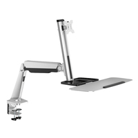 LogiLink BP0040 monitor mount / stand 81.3 cm (32") Aluminium Desk