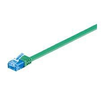 Microconnect V-UTP6A02G-FLAT kabel sieciowy Zielony 2 m Cat6a U/UTP (UTP)