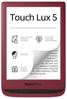 PocketBook Touch Lux 5 e-book reader Touchscreen 8 GB Rood