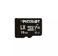 Patriot Memory PSF16GLX1MCH memory card 16 GB MicroSDHC Class 10