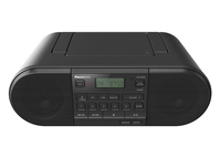 Panasonic RX-D552 Cyfrowy 20 W DAB, DAB+, FM Czarny Odtwarzacz mp3