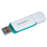 Philips FM25FD75B unidad flash USB 256 GB USB tipo A 3.2 Gen 1 (3.1 Gen 1) Turquesa, Blanco