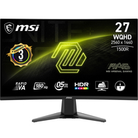 MSI MAG 27CQ6F computer monitor 68,6 cm (27") 2560 x 1440 Pixels Quad HD LCD Zwart