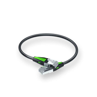 Zyxel ACCESSORY-ZZ0109F hálózati kábel Fekete 0,18 M Cat6a SF/FTP