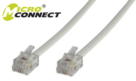 Microconnect MPK102 telefoonkabel 2 m Wit